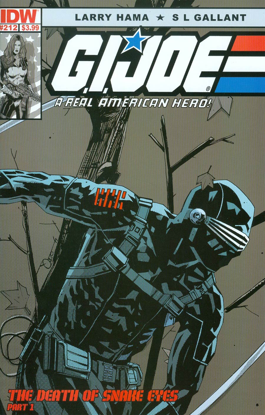 GI Joe A Real American Hero #212 Cover D 2nd Ptg Antonio Fuso Variant Cover