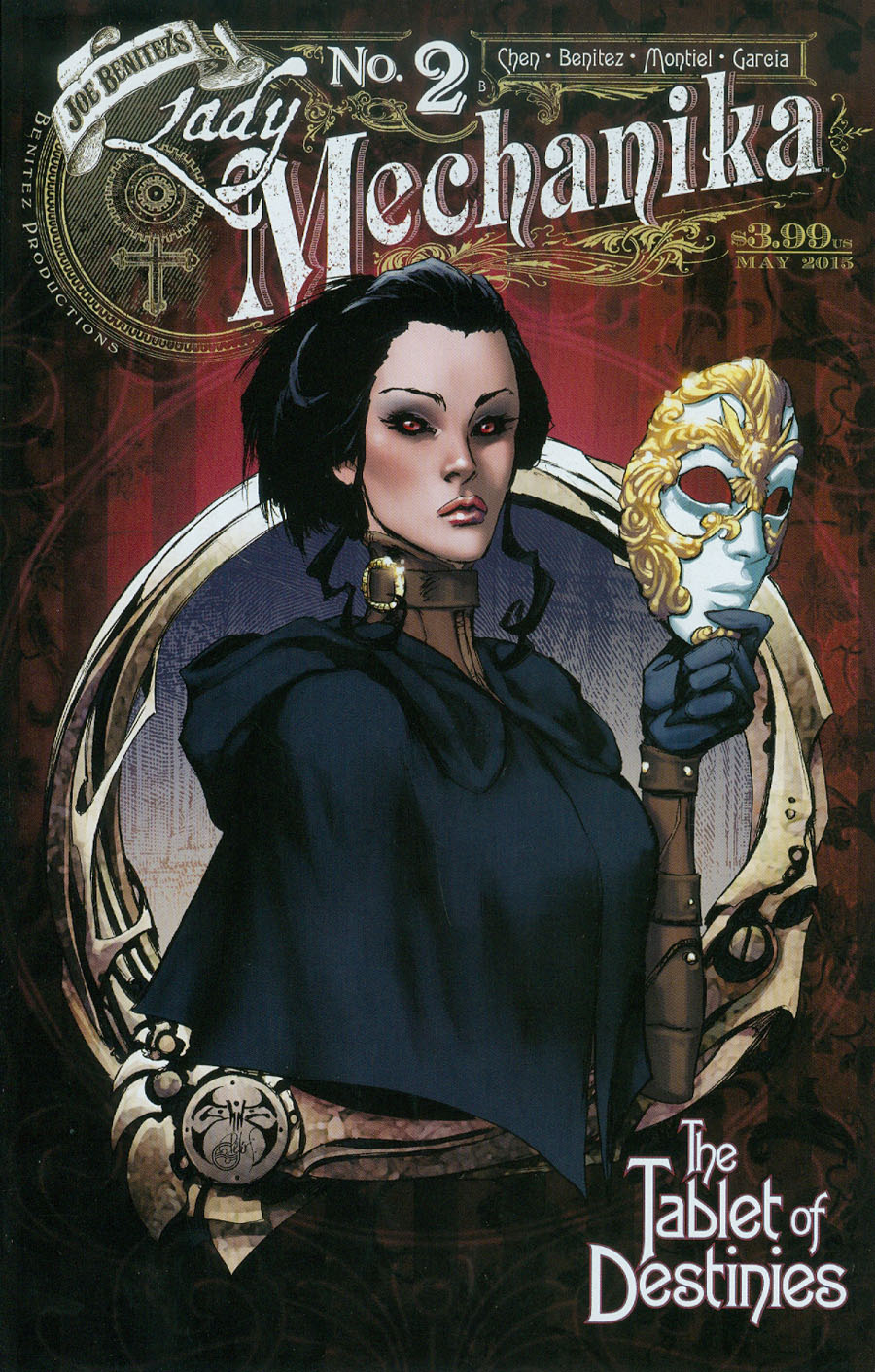 Lady Mechanika Tablet Of Destinies #2 Cover B Regular Joe Benitez & Peter Steigerwald Cover