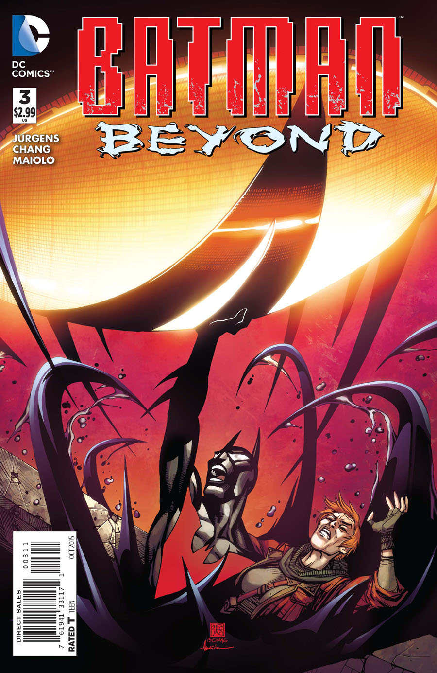 Batman Beyond Vol 5 #3 Cover A Regular Bernard Chang Cover