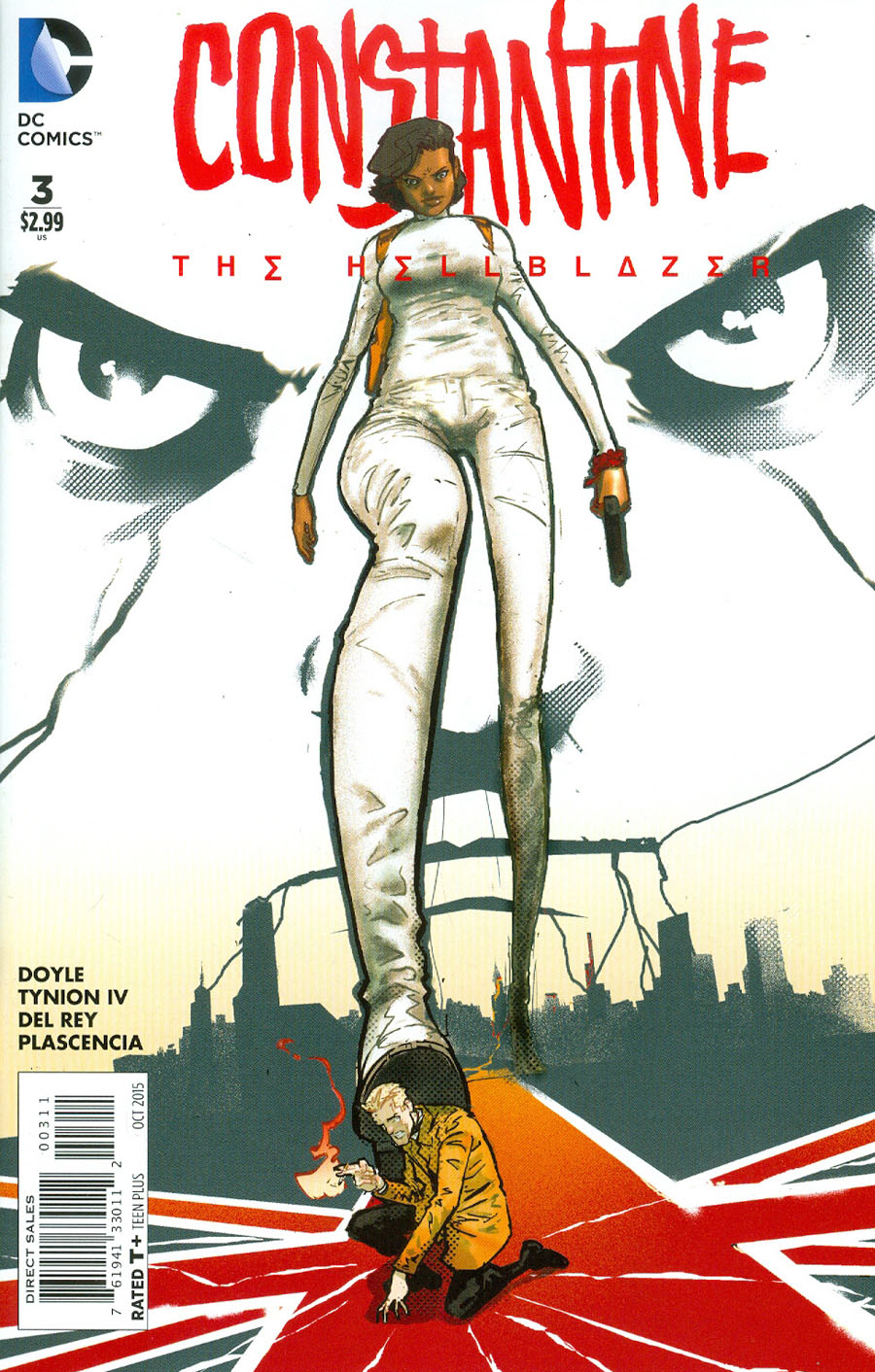 Constantine The Hellblazer #3 Cover A Regular Riley Rossmo Cover