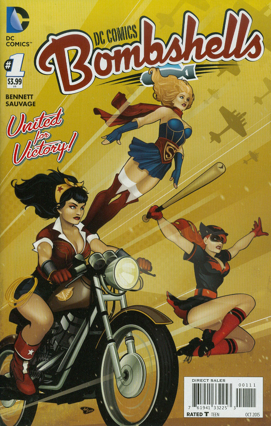 DC Comics Bombshells #1 Cover A Regular Ant Lucia Cover