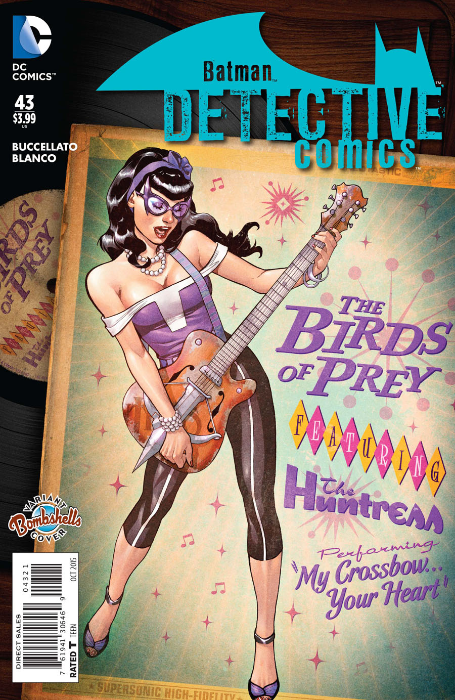 Detective Comics Vol 2 #43 Cover B Variant Emanuela Lupacchino DC Bombshells Cover