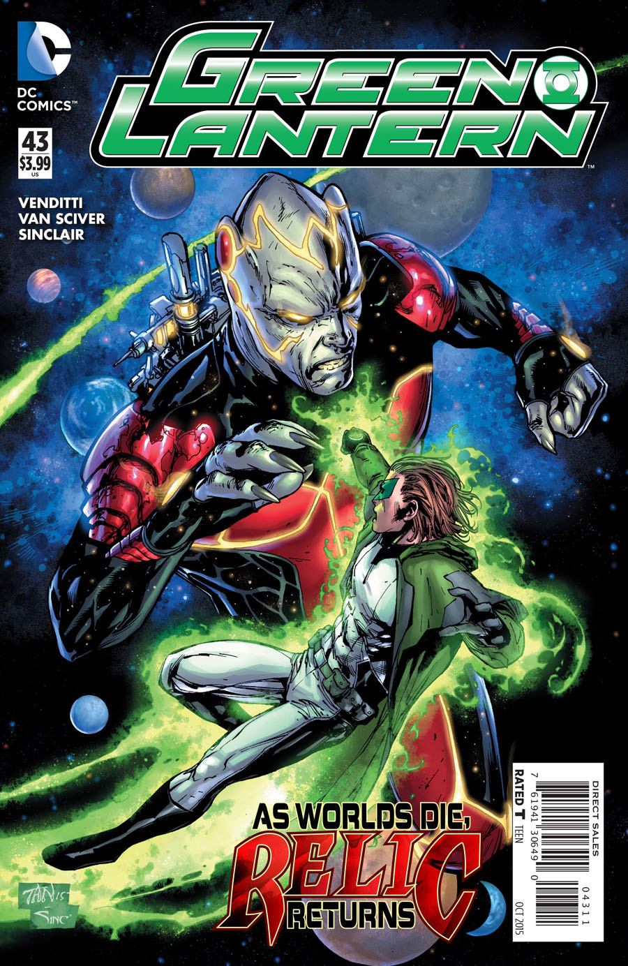 Green Lantern Vol 5 #43 Cover A Regular Billy Tan Cover