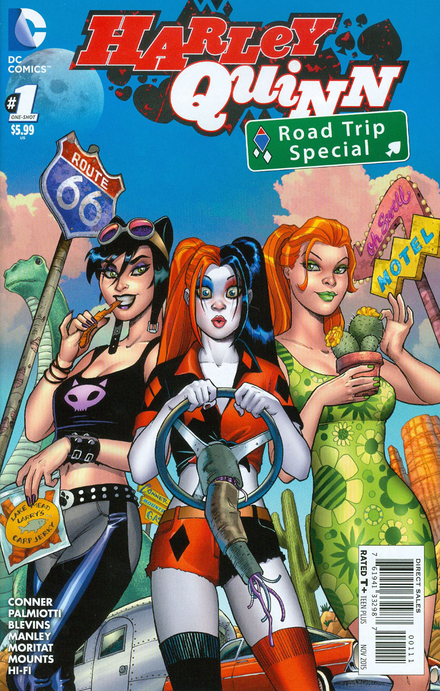 Harley Quinn Road Trip Special #1 Cover A Regular Amanda Conner Cover