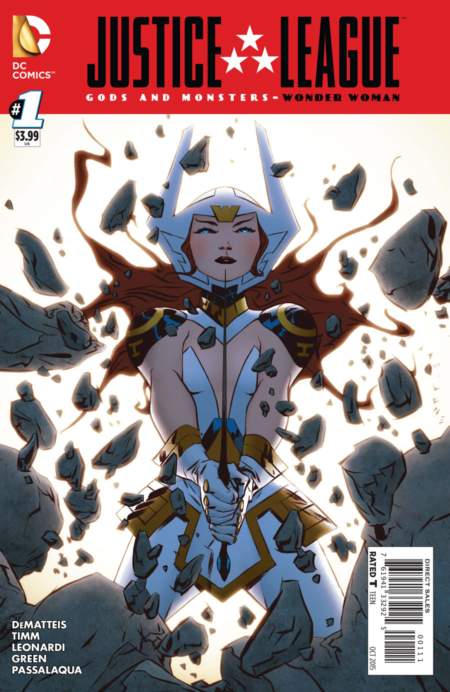 Justice League Gods And Monsters Wonder Woman #1 Cover A Regular Jae Lee Cover