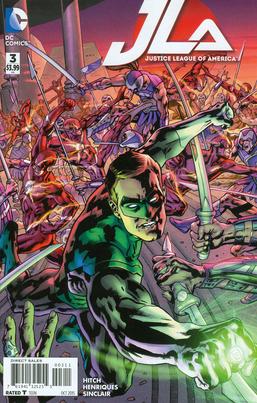 Justice League Of America Vol 4 #3 Cover A Regular Bryan Hitch Cover