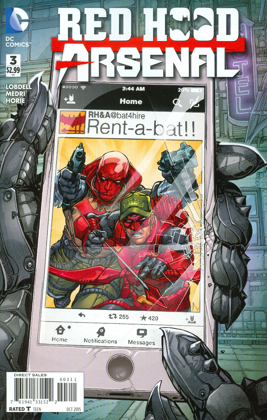 Red Hood Arsenal #3 Cover A Regular Howard Porter Cover