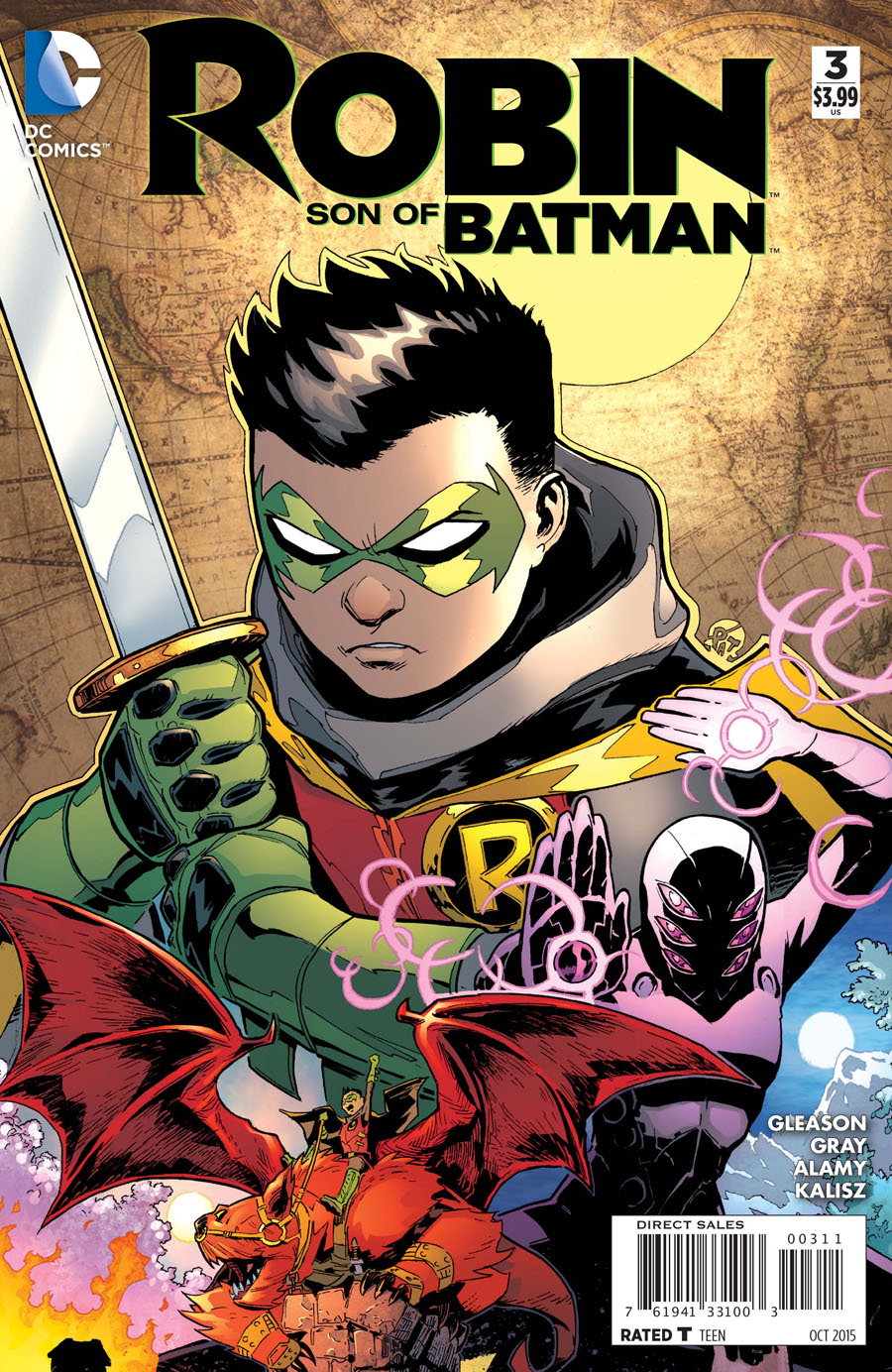 Robin Son Of Batman #3 Cover A Regular Patrick Gleason Cover