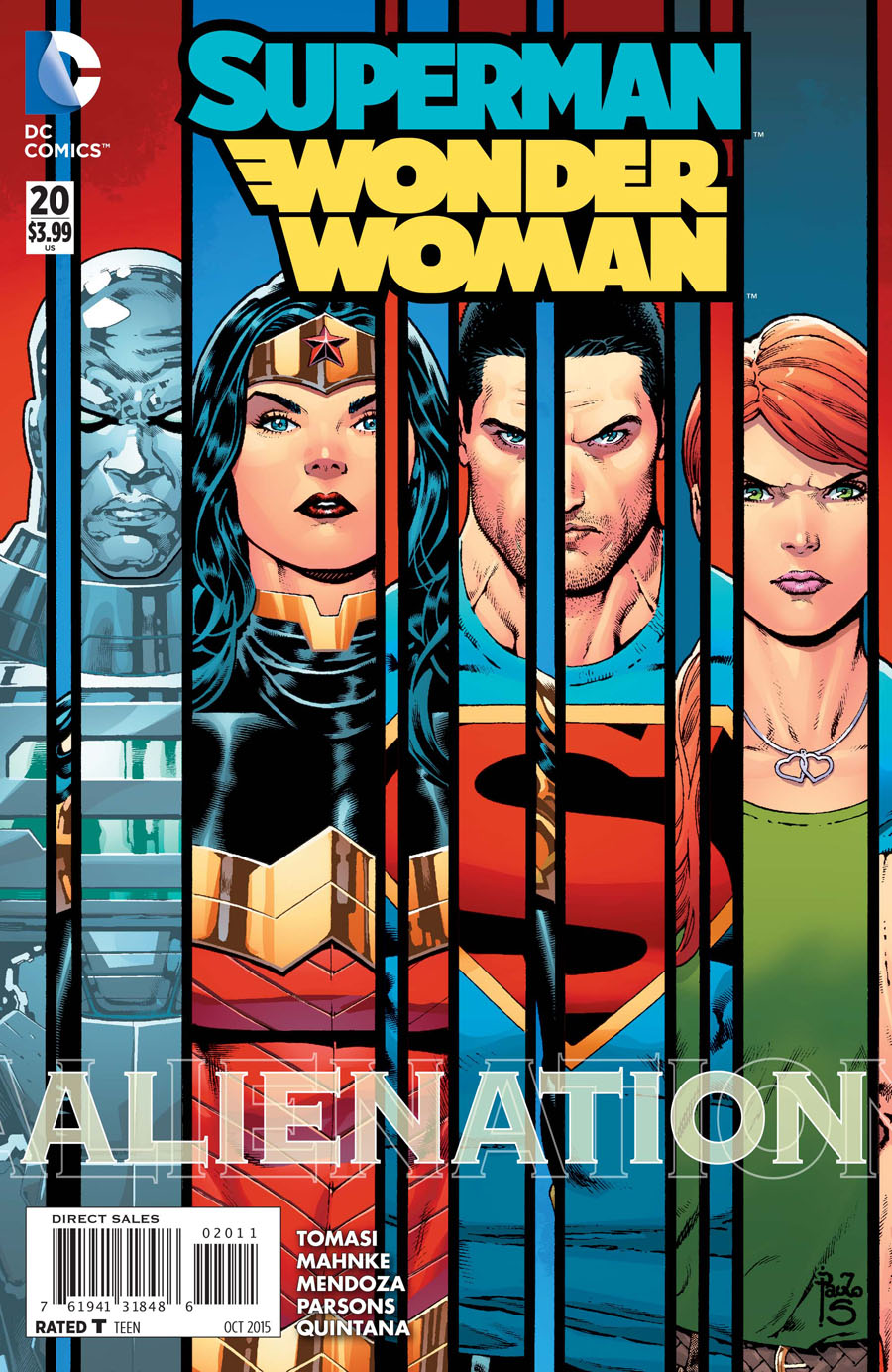Superman Wonder Woman #20 Cover A Regular Paulo Siqueira Cover