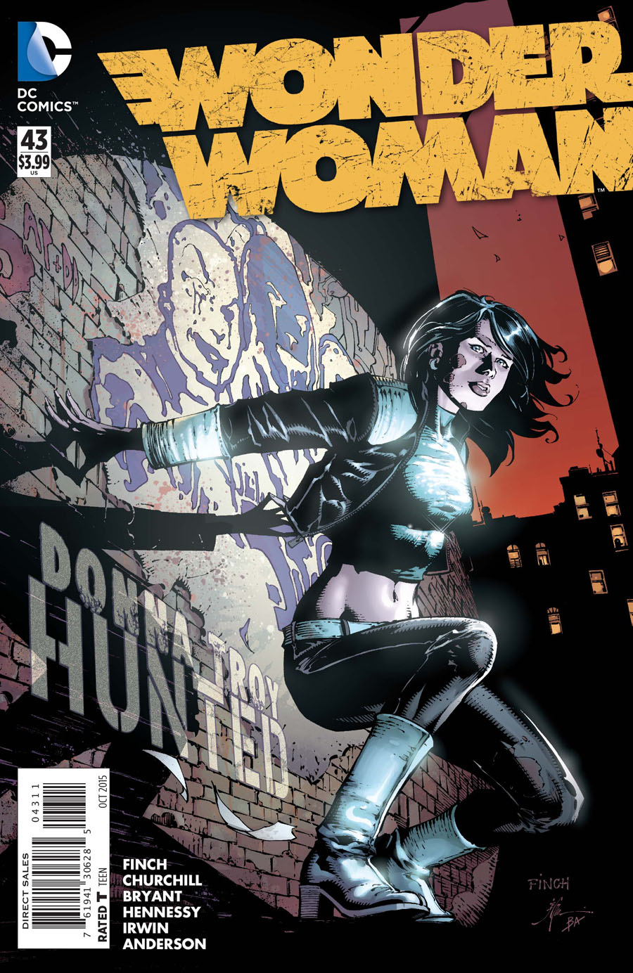 Wonder Woman Vol 4 #43 Cover A Regular David Finch Cover