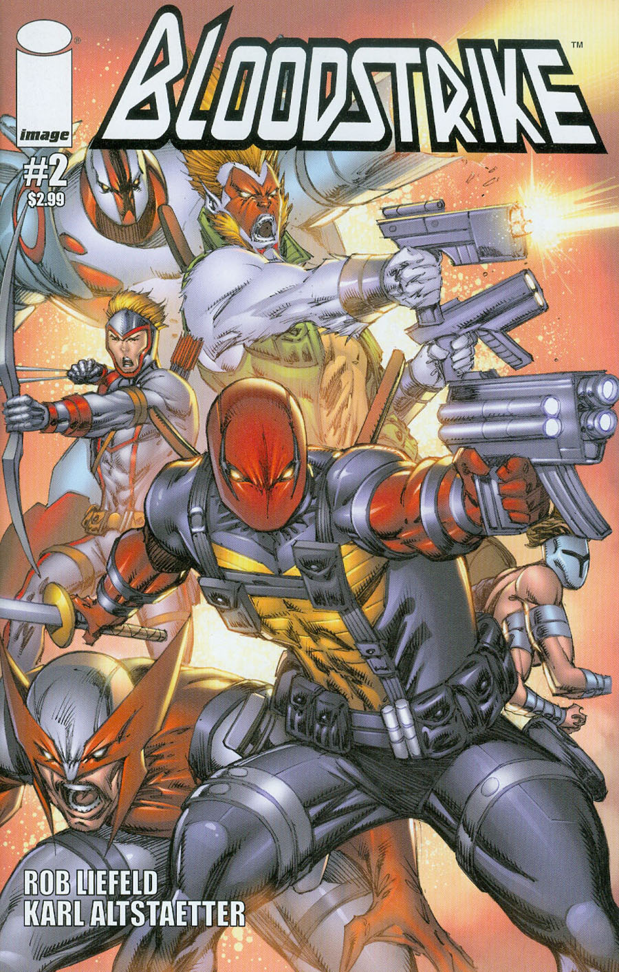 Bloodstrike Vol 2 #2 Cover A Regular Rob Liefeld Cover