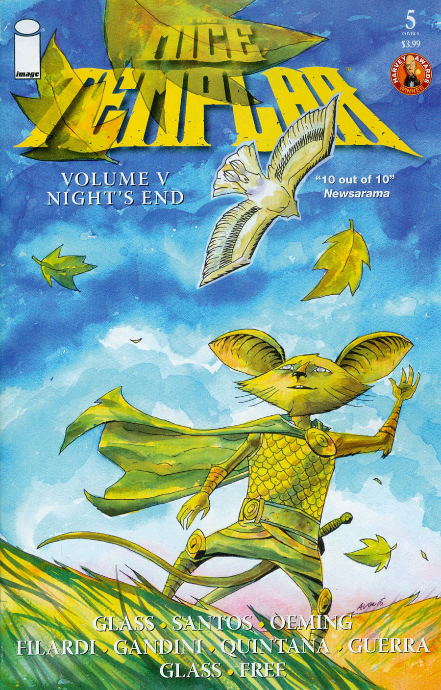 Mice Templar Vol 5 Nights End #5 Cover A Michael Avon Oeming