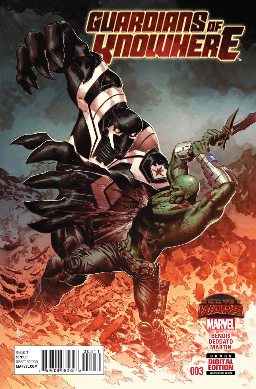 Guardians Of Knowhere #3 Cover A Regular Mike Deodato Jr Cover (Secret Wars Warzones Tie-In)