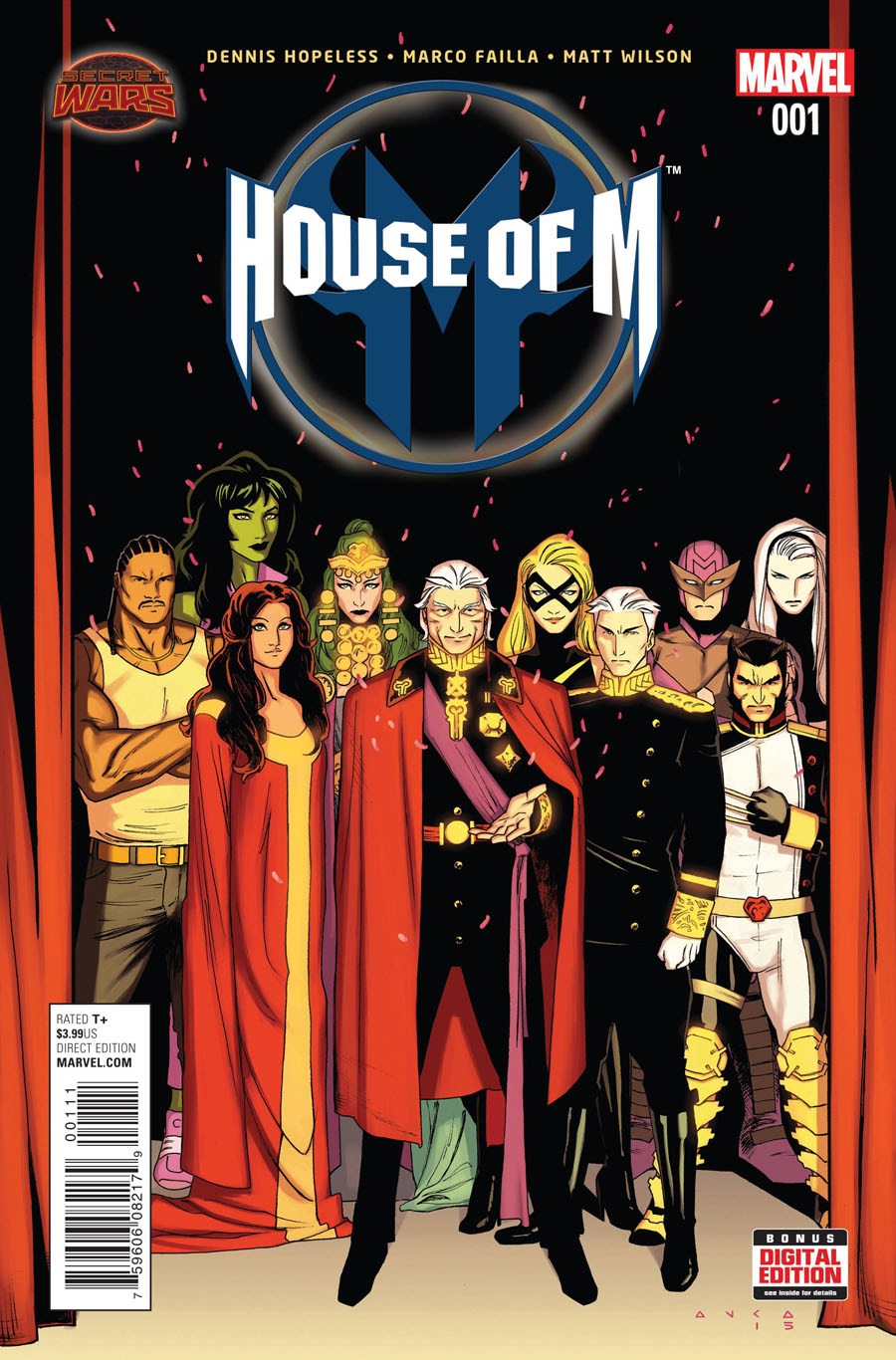 House Of M Vol 2 #1 Cover A Regular Kris Anka Cover (Secret Wars Warzones Tie-In)