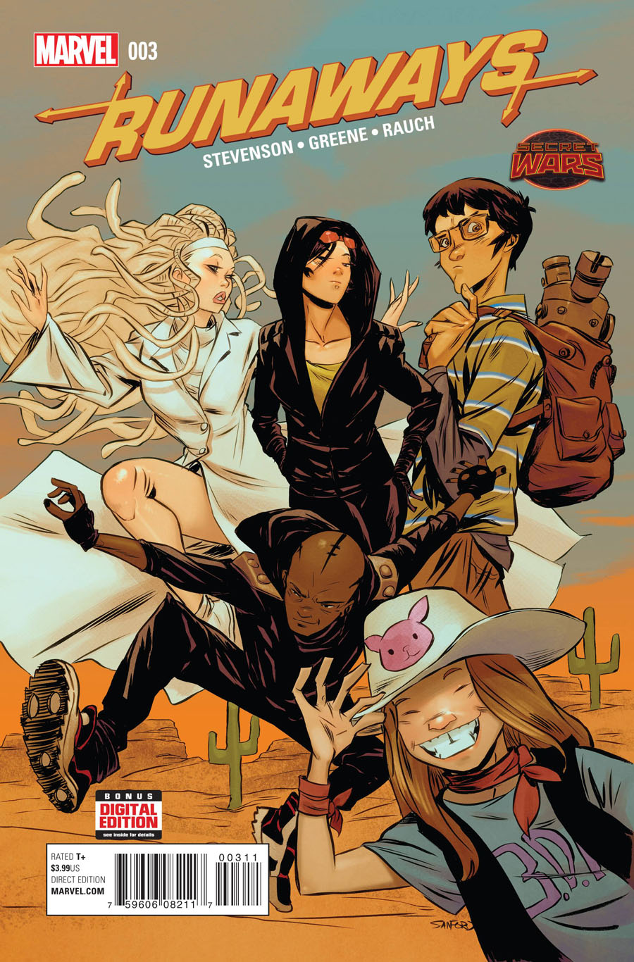 Runaways Vol 4 #3 (Secret Wars Battleworld Tie-In)