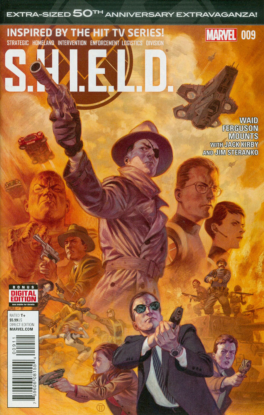 S.H.I.E.L.D. Vol 4 #9 Cover A Regular Julian Totino Tedesco Cover