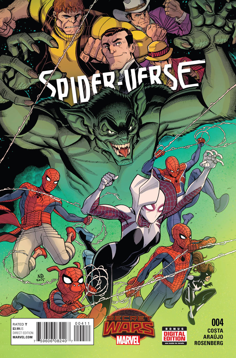 Spider-Verse Vol 2 #4 Cover A Regular Nick Bradshaw Cover (Secret Wars Warzones Tie-In)