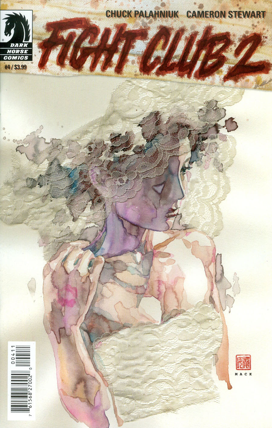 Fight Club 2 #4 Cover A Regular David Mack Cover