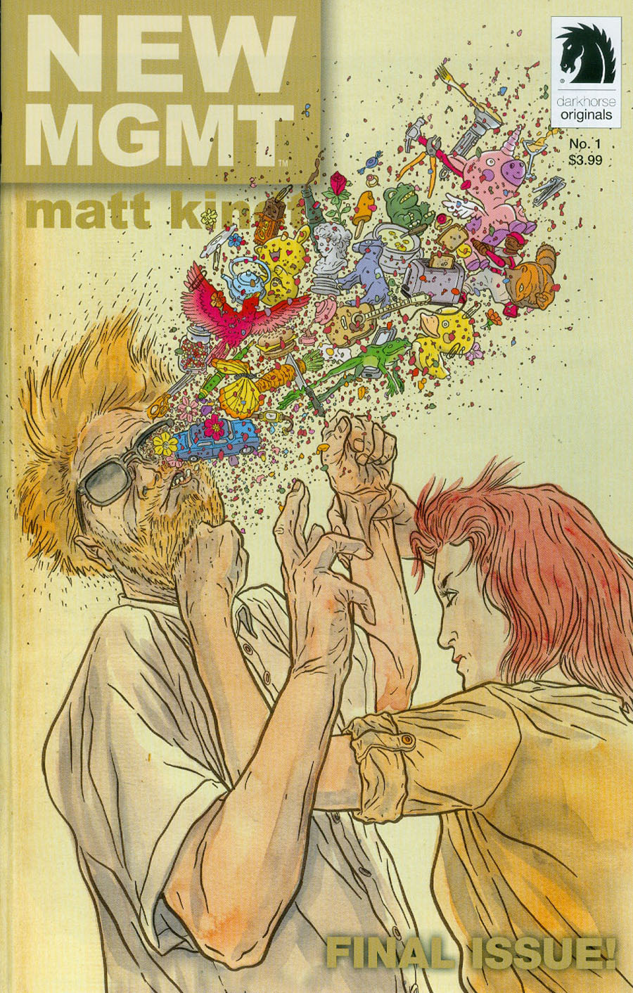 New MGMT #1 Cover B Variant Geof Darrow Cover