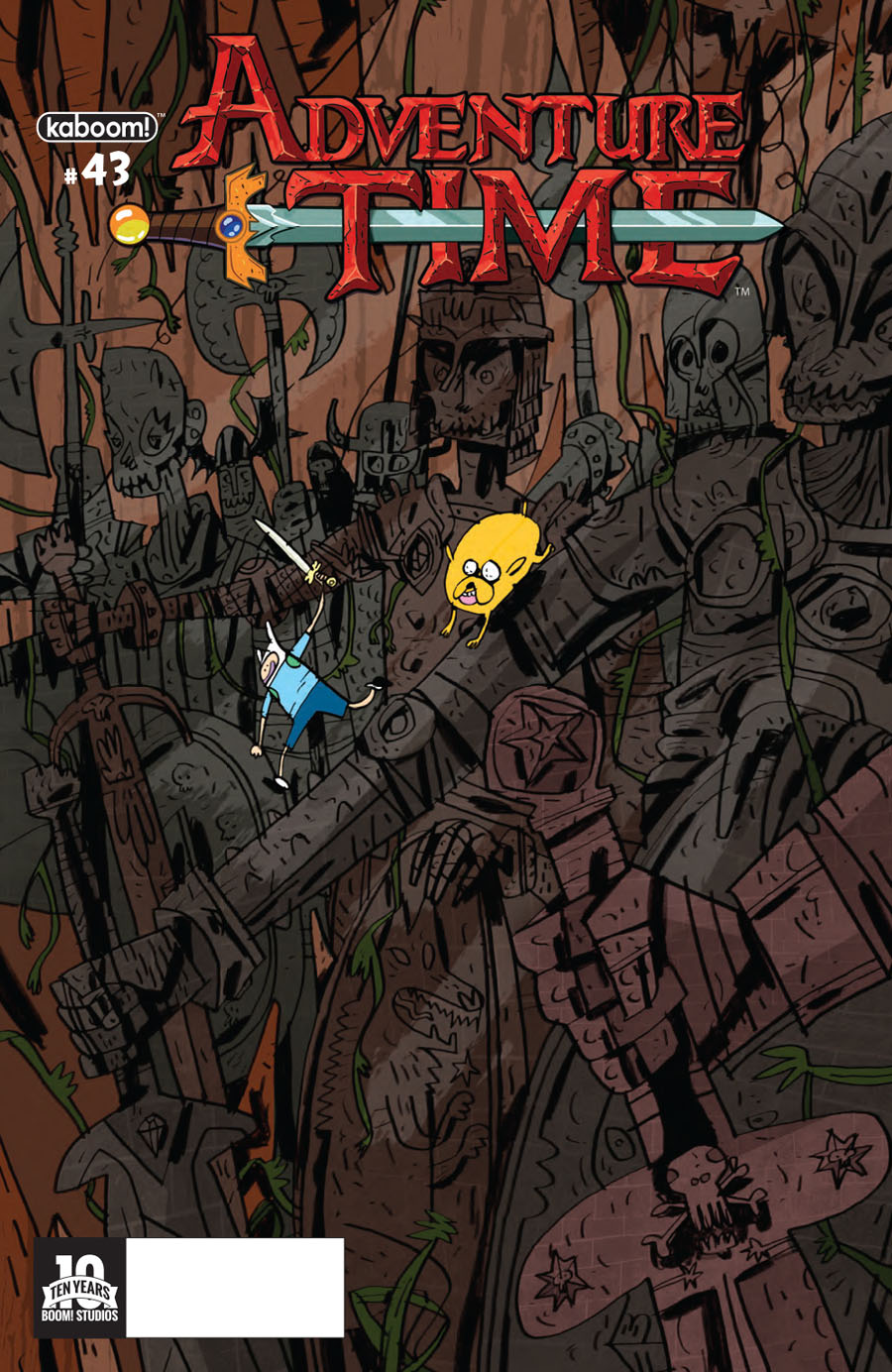 Adventure Time #43 Cover A Regular Warwick Johnson-Caldwell Cover