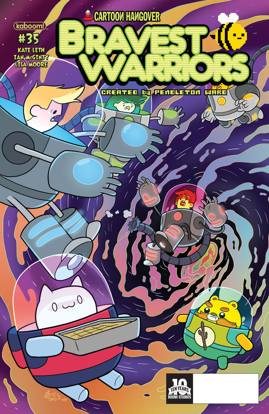 Bravest Warriors #35 Cover A Regular Ian McGinty Cover