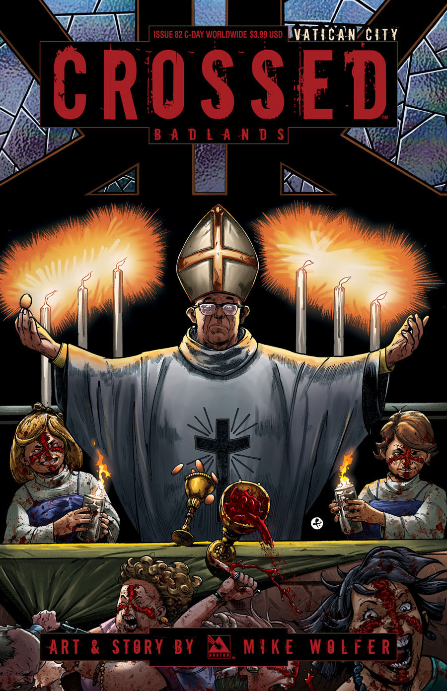 Crossed Badlands #82 Cover E C-Day Worldwide Cover