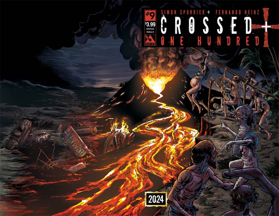 Crossed Plus 100 #9 Cover B American History X Wraparound Cover