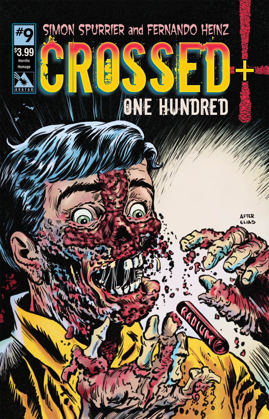 Crossed Plus 100 #9 Cover E Horrific Homage Cover