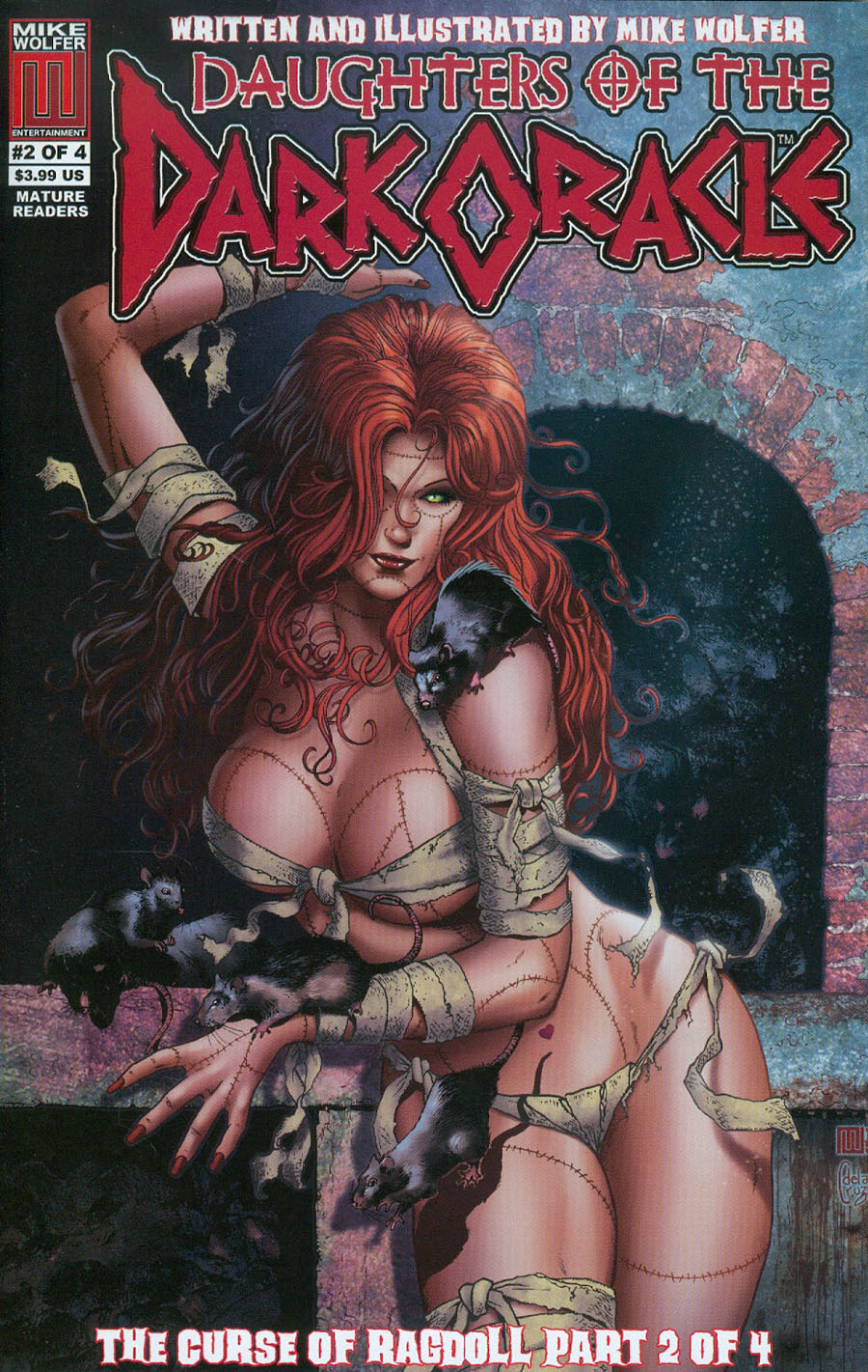 Daughters Of The Dark Oracle Curse Of Ragdoll #2 Cover A Regular Mike Wolfer Cover