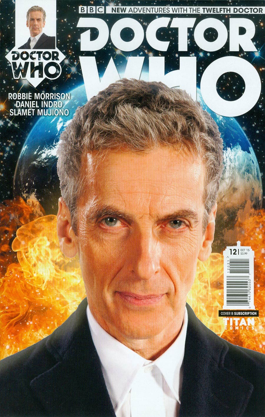 Doctor Who 12th Doctor #12 Cover B Variant Photo Subscription Cover