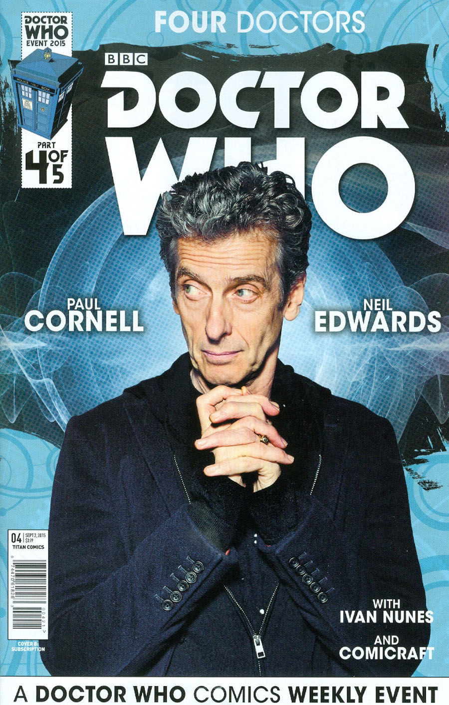 Doctor Who Event 2015 Four Doctors #4 Cover B Variant Interlinking Photo Subscription Cover