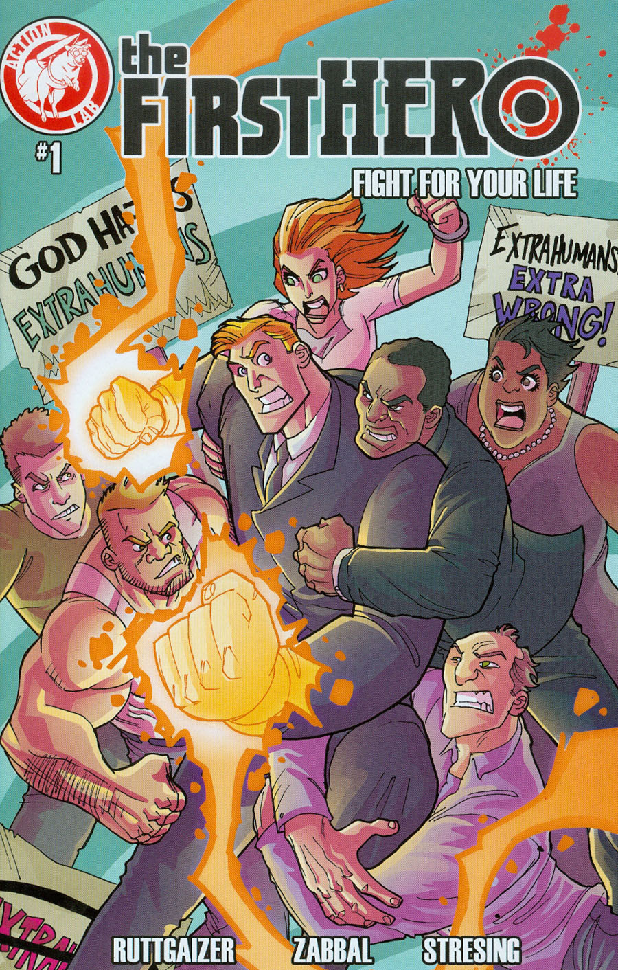 F1rst Hero Fight For Your Life #1 Cover B Variant Jerry Gaylord Cover