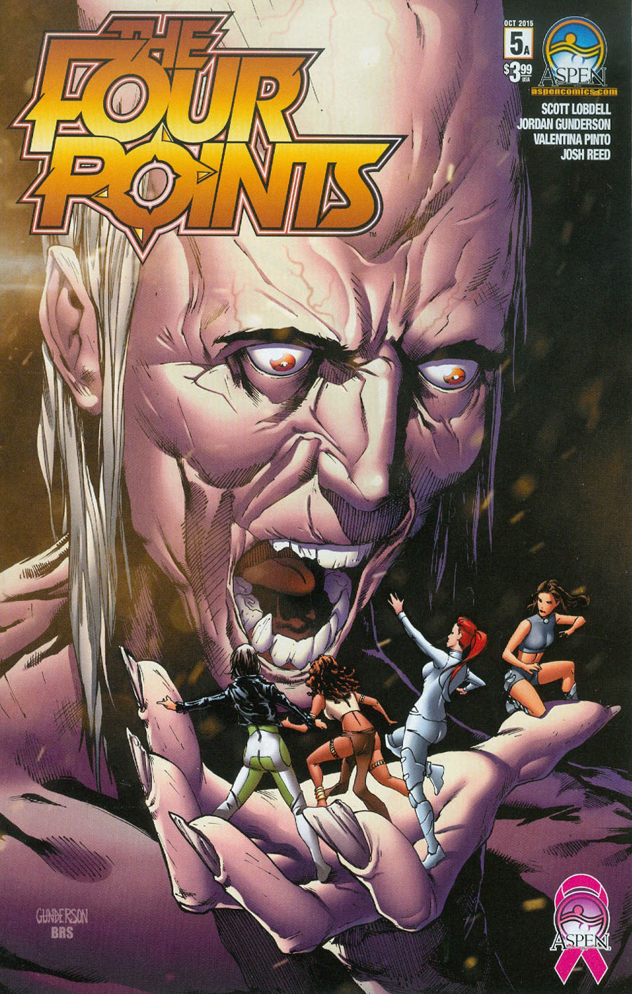 Four Points #5 Cover A Regular Jordan Gunderson Cover