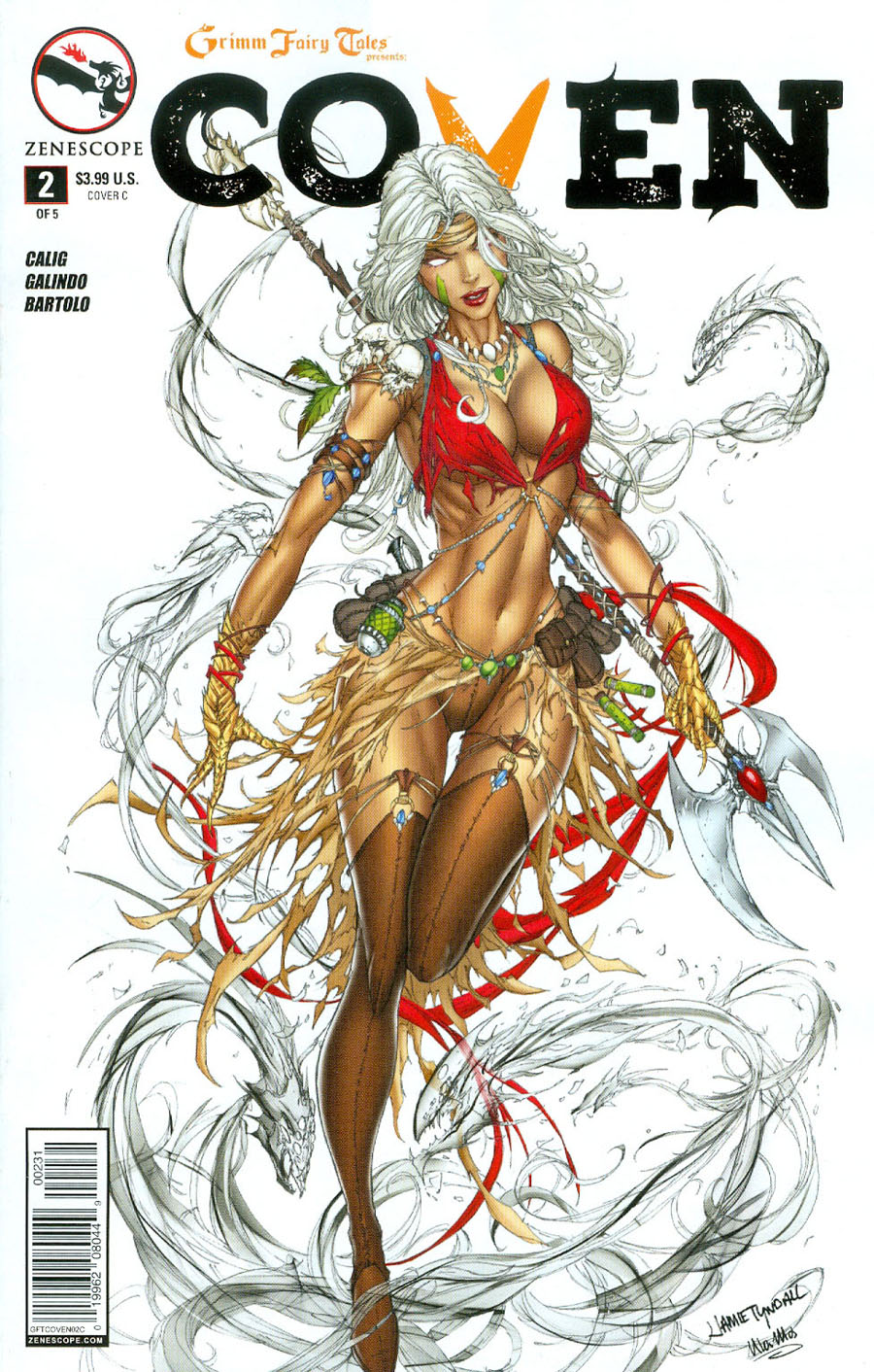 Grimm Fairy Tales Presents Coven #2 Cover C Jamie Tyndall