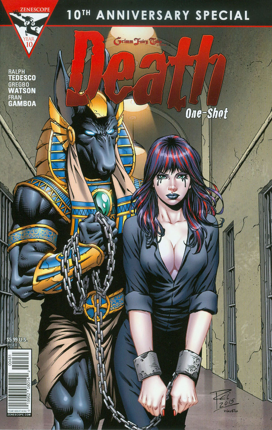 Grimm Fairy Tales Presents 10th Anniversary Special #4 Death Cover C Renato Rei