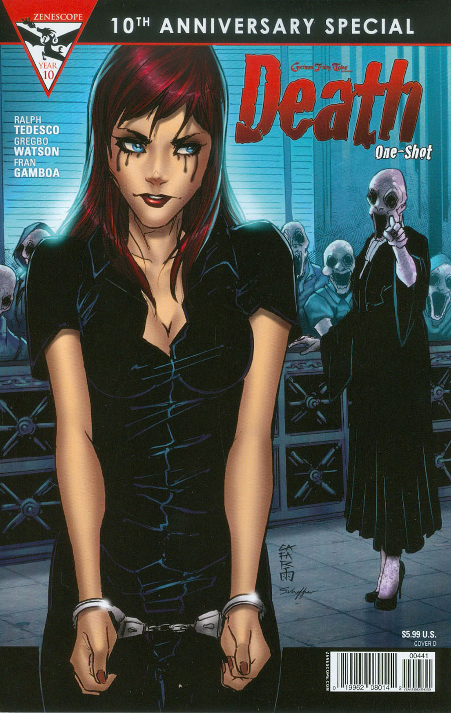 Grimm Fairy Tales Presents 10th Anniversary Special #4 Death Cover D Giuseppe Cafaro