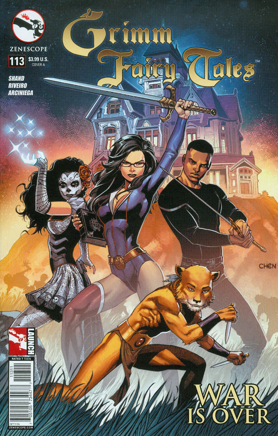 Grimm Fairy Tales #113 Cover A Sean Chen