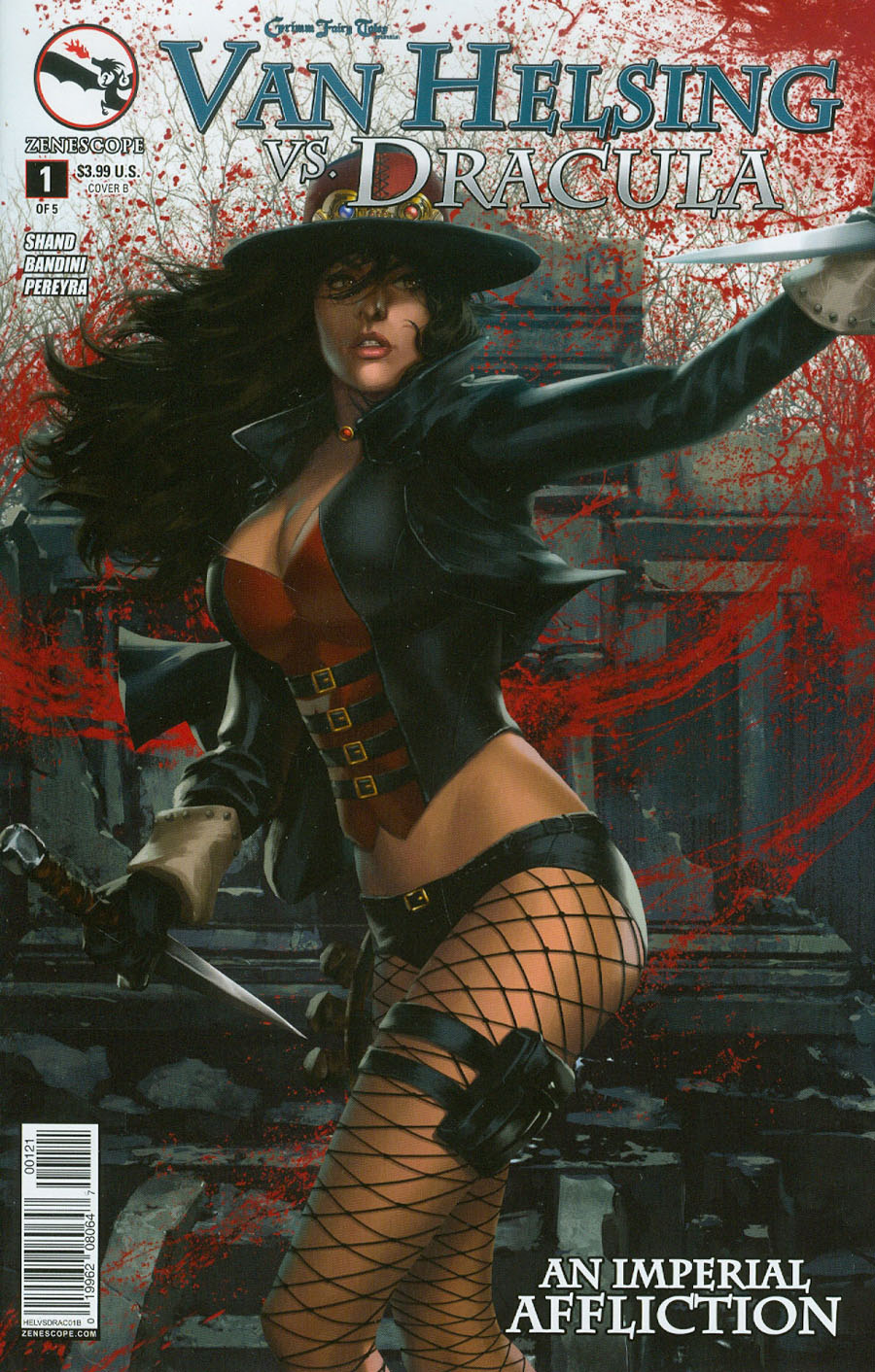 Grimm Fairy Tales Presents Van Helsing vs Dracula #1 Cover B Jarreau Wimberly