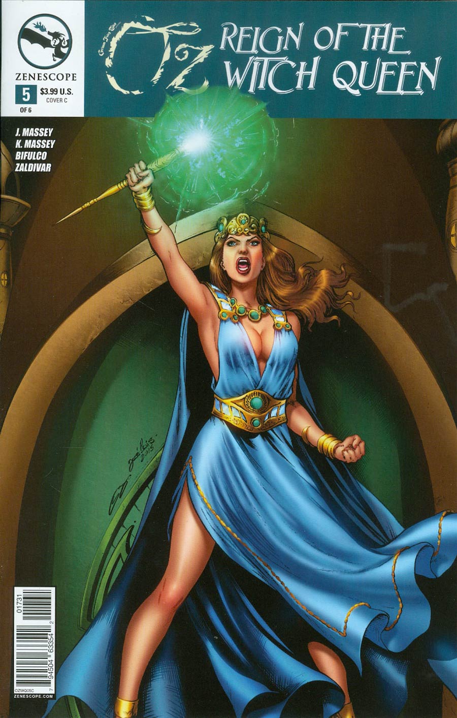 Grimm Fairy Tales Presents Oz Reign Of The Witch Queen #5 Cover C Jose Luis