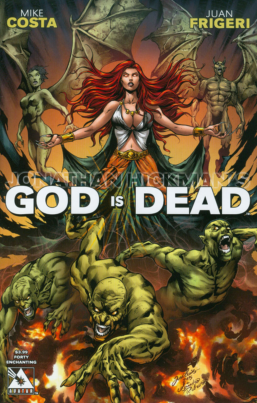 God Is Dead #40 Cover E Encahnting Cover