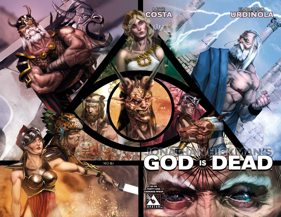 God Is Dead #41 Cover C Carnage Wraparound Cover