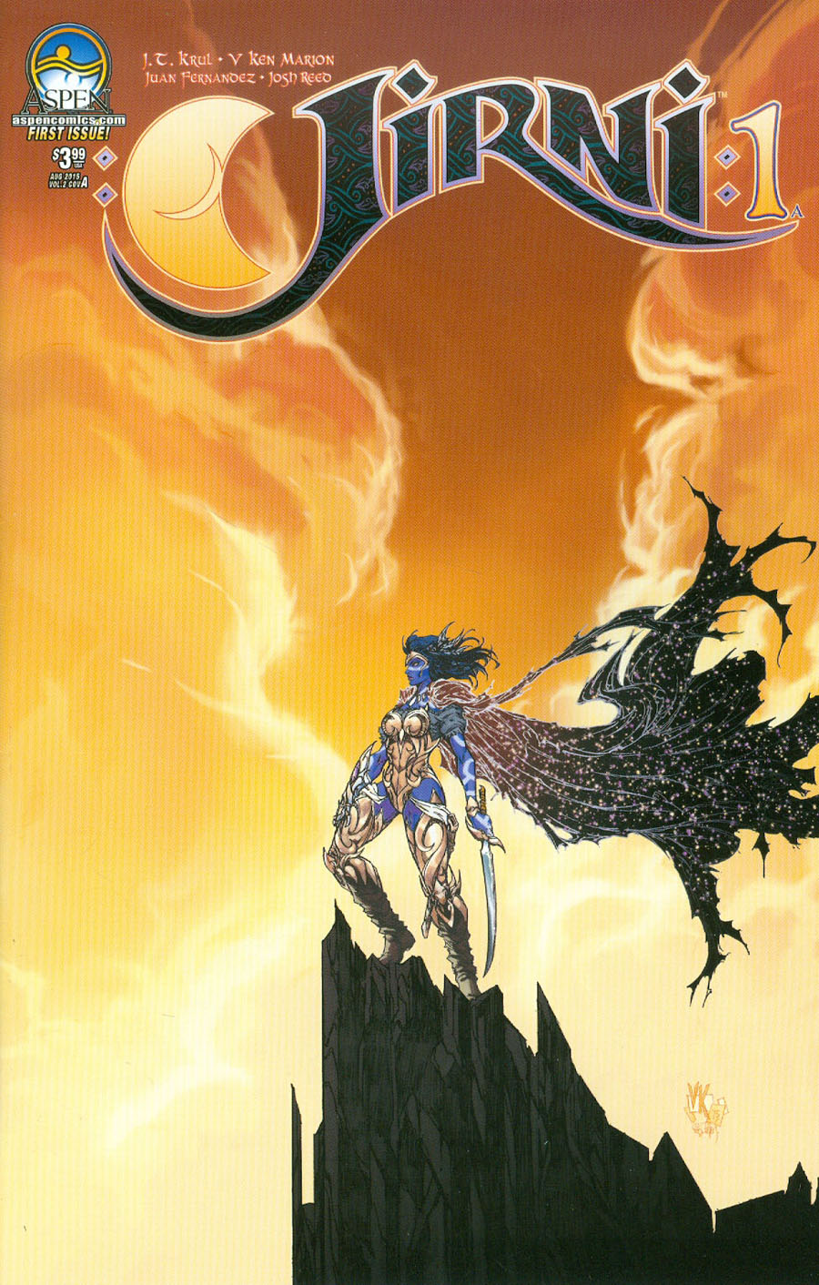 Jirni Vol 2 #1 Cover A Regular Ken Marion Cover