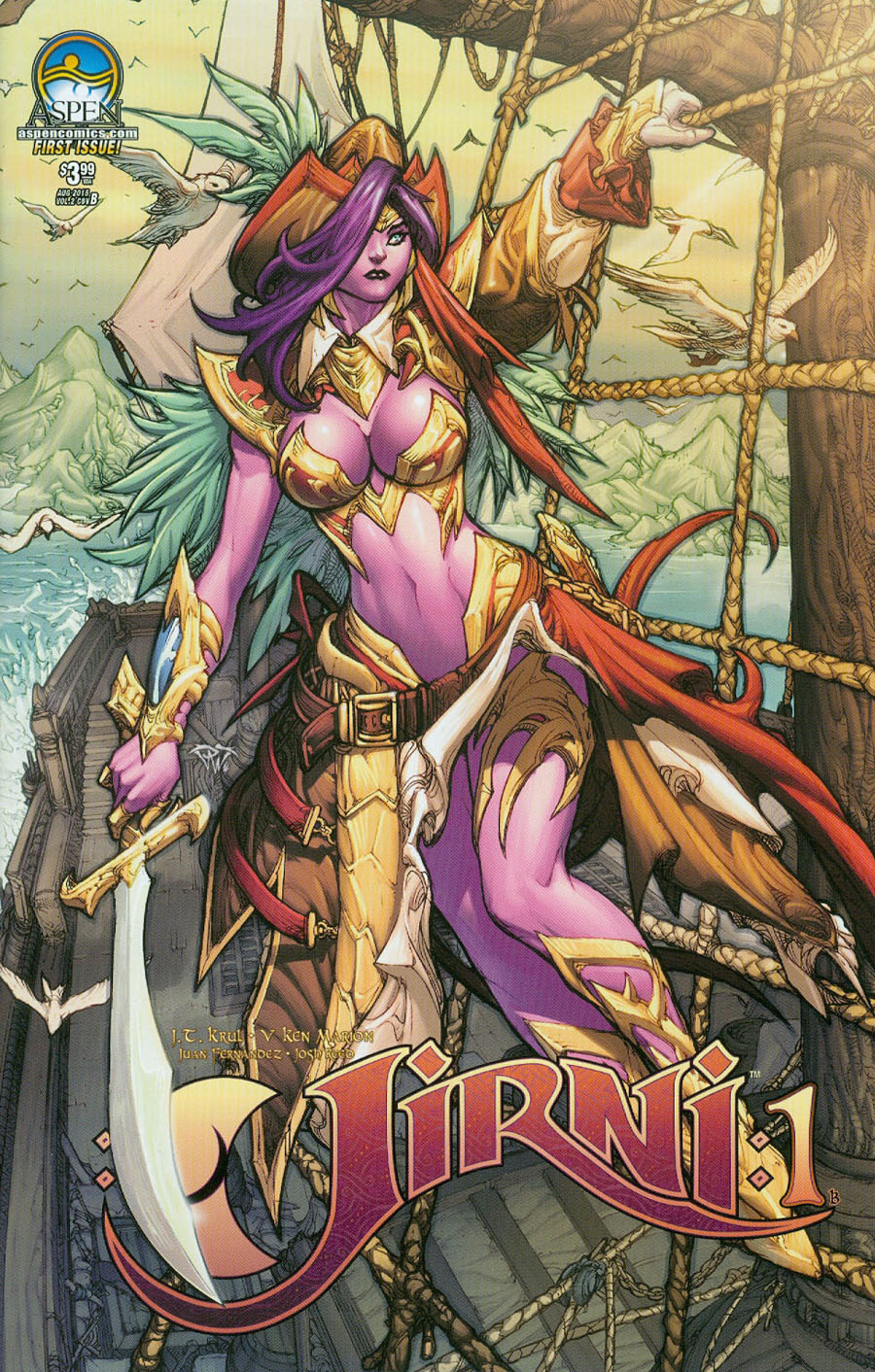 Jirni Vol 2 #1 Cover B Variant Paolo Pantalena Cover