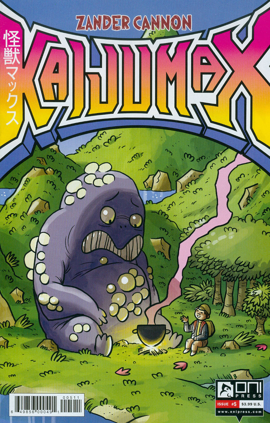 Kaijumax #5 Cover A Regular Zander Cannon Cover