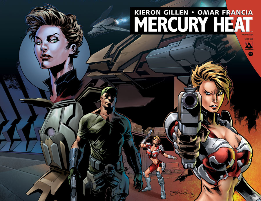 Mercury Heat #2 Cover B Wraparound Cover