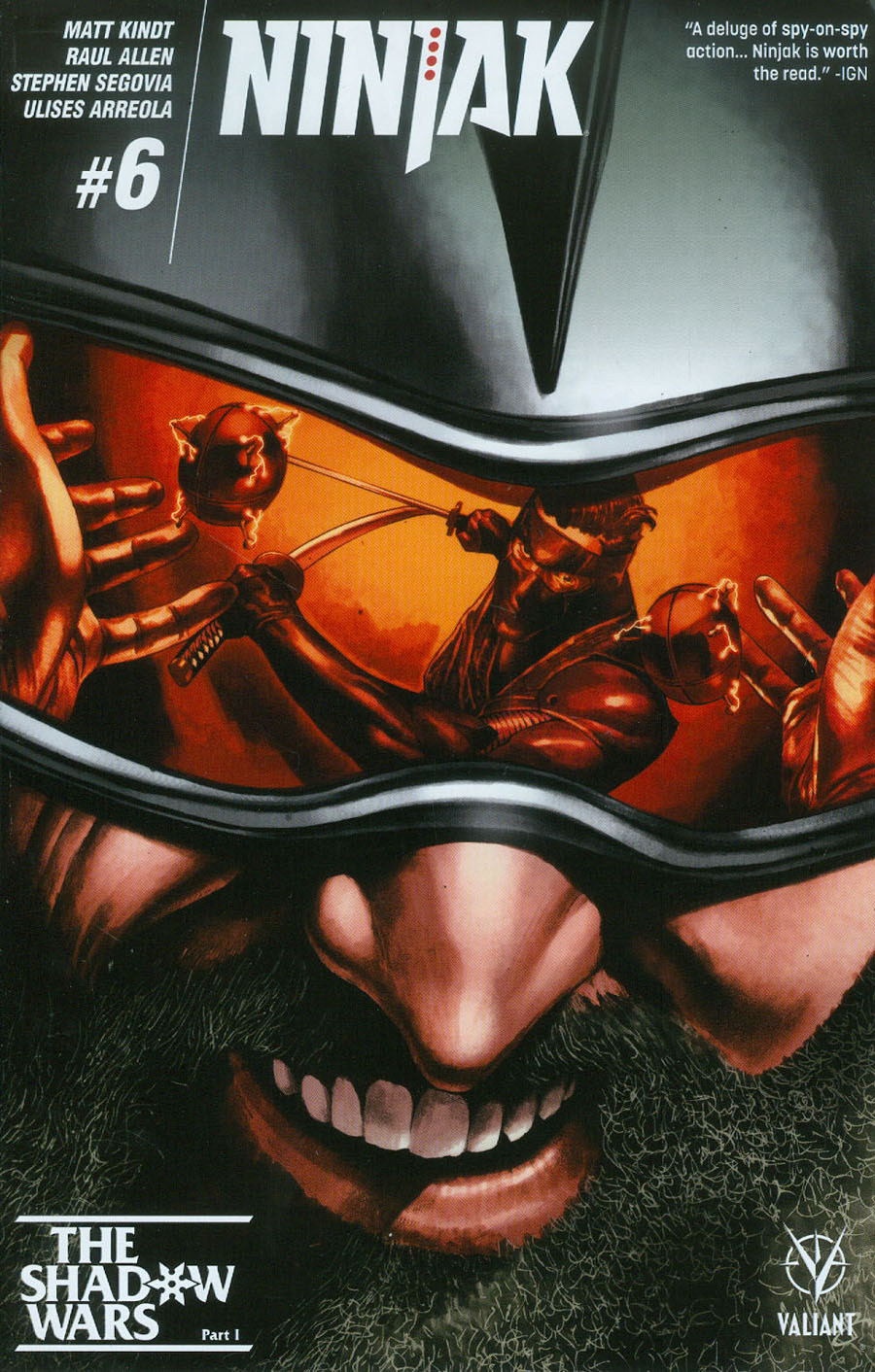 Ninjak Vol 3 #6 Cover A Regular Mico Suayan Cover