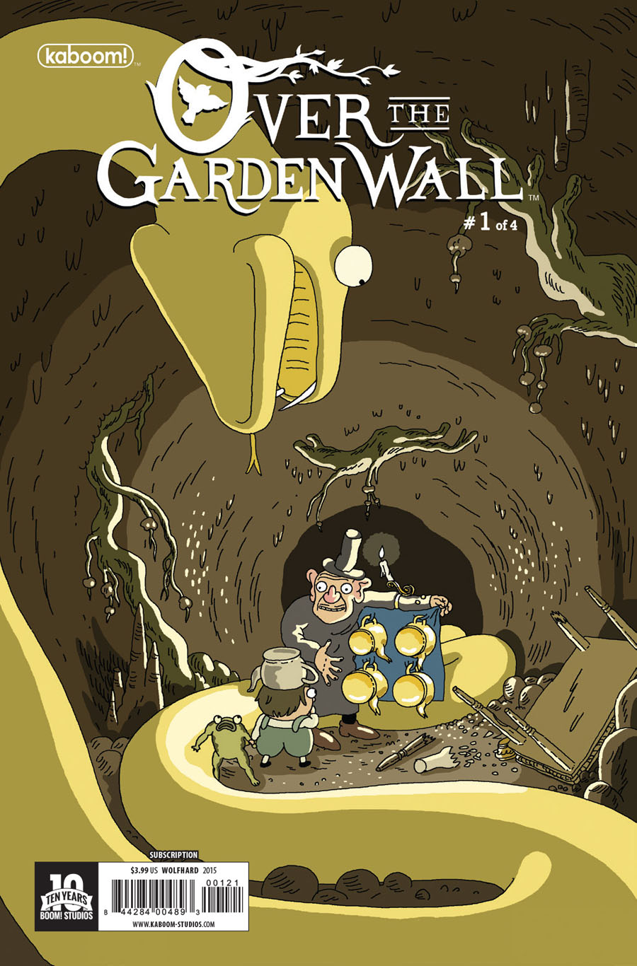 Over The Garden Wall #1 Cover C Variant Steve Wolfhard Subscription Cover