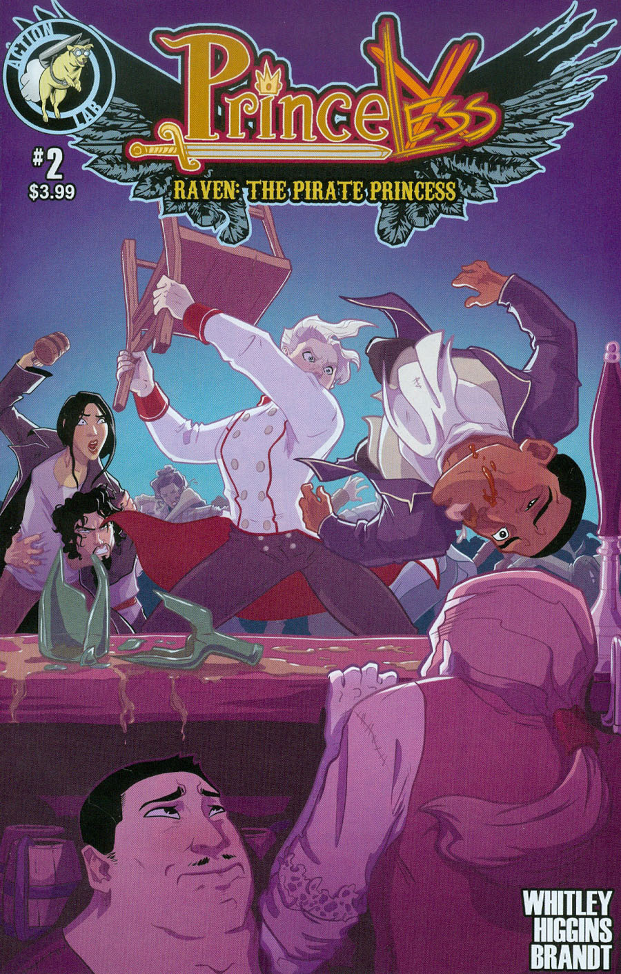 Princeless Raven The Pirate Princess #2 Cover A Regular Rosy Higgins Cover