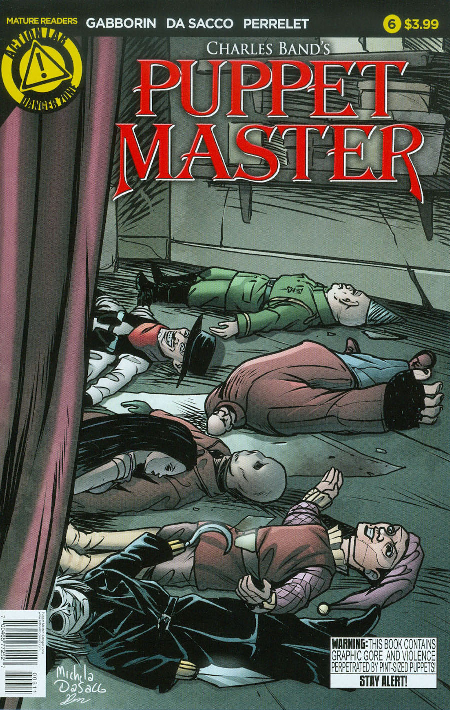 Puppet Master #6 Cover A Regular Michela Da Sacco Cover