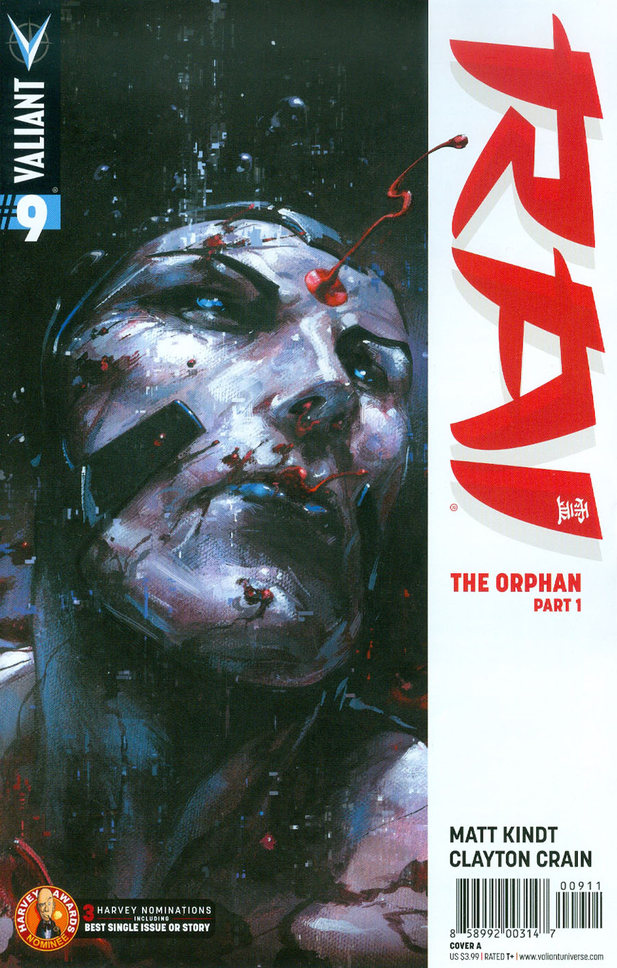 Rai Vol 2 #9 Cover A Regular Clayton Crain Cover